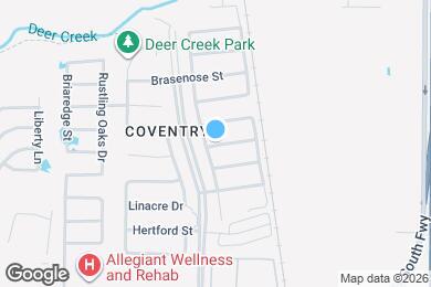 Map image of the property - 433 Haddington St