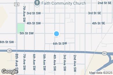 Map image of the property - 517 4th Ave SW