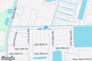 Map image of the property - 3666 SW 59th Ave