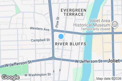 Map image of the property - 213 N Hickory St