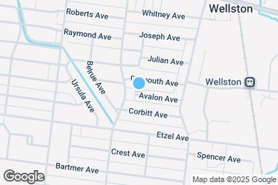 Map image of the property - 6563 Avalon Ave