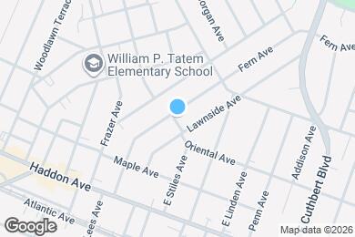 Map image of the property - 144 Fern Ave