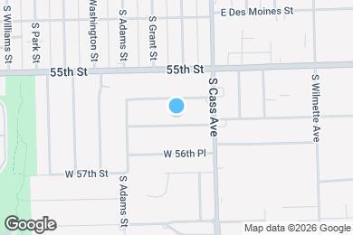 Map image of the property - 26 W 56th St