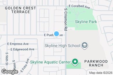 Map image of the property - 9912 E Escondido Ave