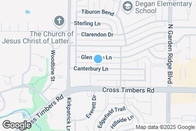 Map image of the property - 1741 Canterbury Ln