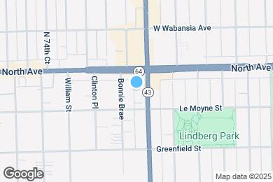 Map image of the property - 1522 N Harlem Ave