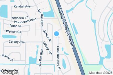 Map image of the property - 2614 Quail Run Blvd N
