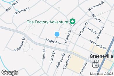 Map image of the property - 102 S Highland Ave