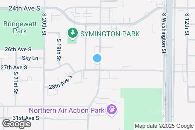 Map image of the property - 1702 28th Ave S