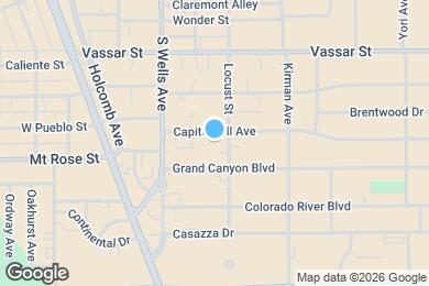 Map image of the property - 470 Capitol Hill Ave