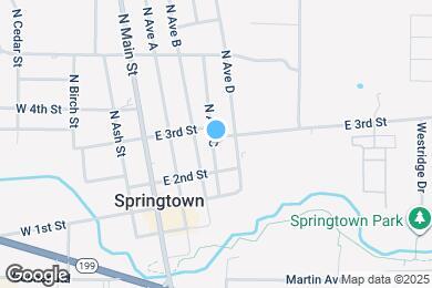 Map image of the property - 310 East 3rd St.