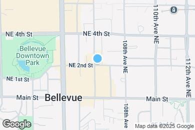Map image of the property - 10608 NE 2nd St