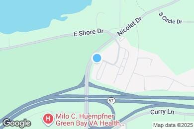 Map image of the property - The Shores Apartments