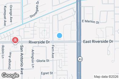 Map image of the property - 2981 S Via Belamaria