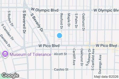 Map image of the property - 1135 Rexford Dr