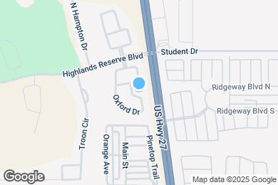 Map image of the property - 910 Oxford Dr