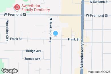 Map image of the property - 1051 Frank St