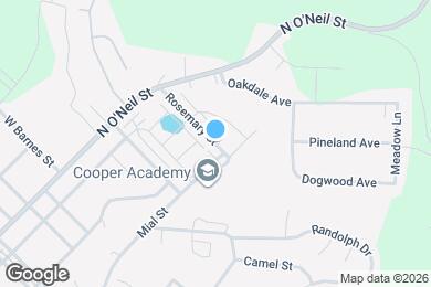 Map image of the property - 114 Rosemary St