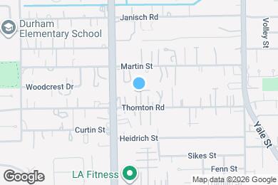 Map image of the property - 619 Thornton Oaks Ln
