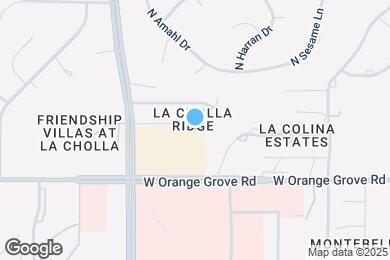 Map image of the property - 1989 W Cholla Vista Dr