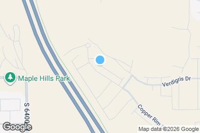 Map image of the property - 7349 S Olivine River Ln
