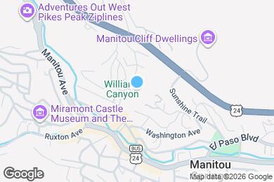 Map image of the property - 502 Canon Ave