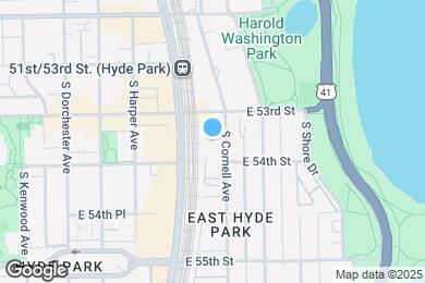 Map image of the property - 5326 S Cornell Ave