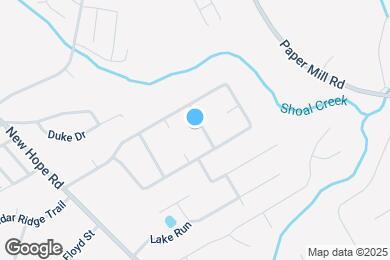 Map image of the property - 389 Hillridge Dr