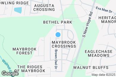 Map image of the property - 1545 Brown Owl Dr