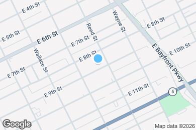 Map image of the property - 642 E 9th St