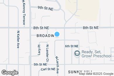 Map image of the property - 1829 N Minor Ave