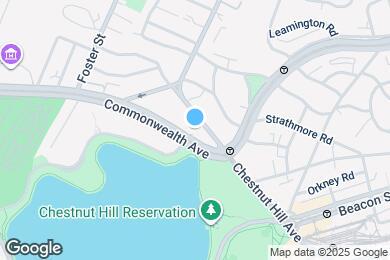 Map image of the property - 1925 Commonwealth Ave