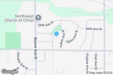 Map image of the property - 4930 Zealand Ave N