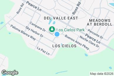 Map image of the property - 6117 Los Cielos Blvd