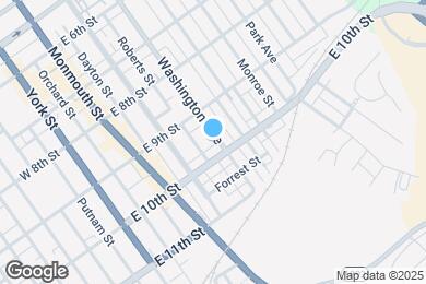 Map image of the property - 934 Washington Ave