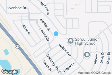 Map image of the property - 2125 Frontier Dr