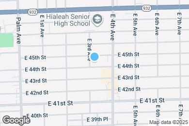 Map image of the property - 309 E 44th St