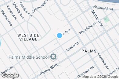 Map image of the property - 10790 Rose Ave