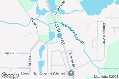 Map image of the property - 100 Sioux Cir
