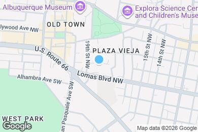 Map image of the property - 1804 Slate Ave NW