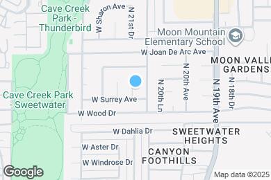 Map image of the property - 13129 N 21st Dr