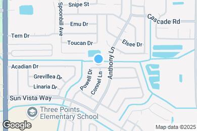Map image of the property - 8013 Powell Dr