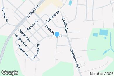 Map image of the property - 423 Ridge Ave
