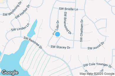 Map image of the property - 3904 SW Brian Ln