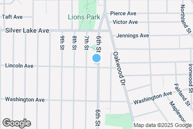 Map image of the property - 2804 6th St