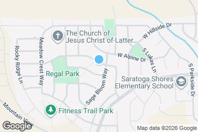 Map image of the property - 483 W Rolling Sage Way