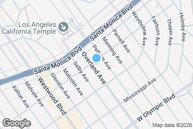 Map image of the property - 1906 Overland Ave