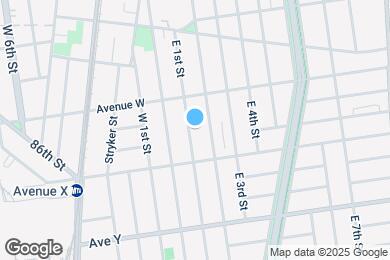 Map image of the property - 2345 E 1st St