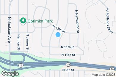 Map image of the property - 1116 Lenore Dr