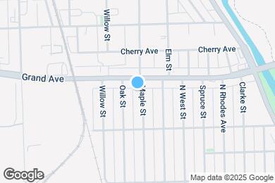 Map image of the property - 2652 Maple St